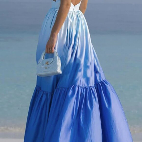 Gradient Cut-out Maxi - Picture 2 of 2